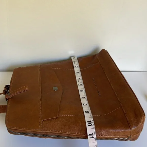 Spikes & Sparrow Brown Leather Backpack - Picture 16 of 16